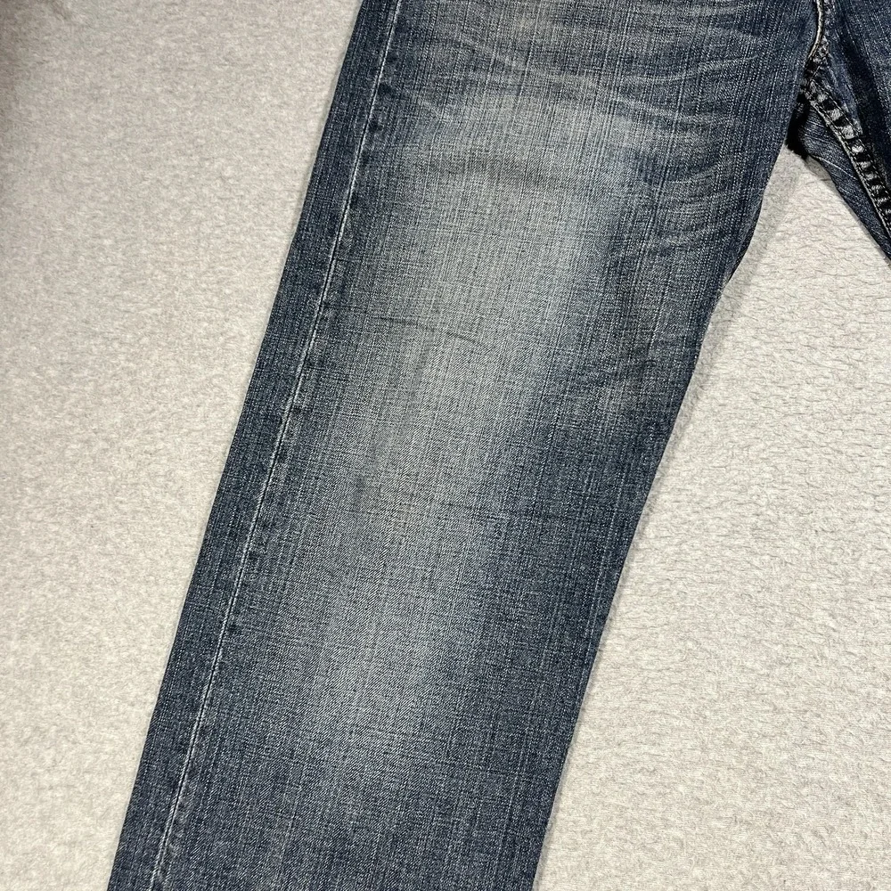 Levis Jeans Mens 36x32 (Fit 38x32) Blue 569 Loose Straight Denim Medium Cotton